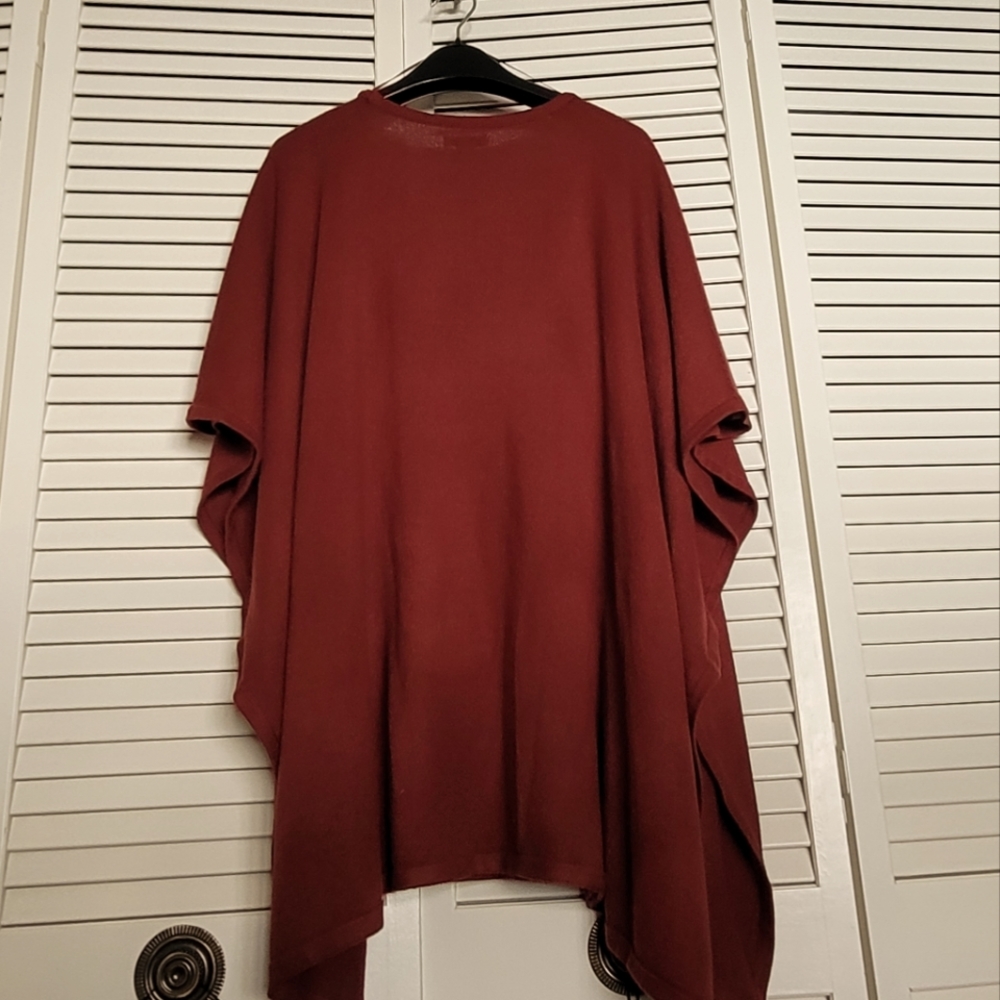Croft & Barrow Pullover Ruana - Picture 7 of 13
